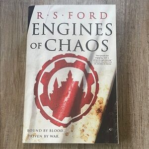 Engines of Chaos by R.S. Ford - White & Red Paperback